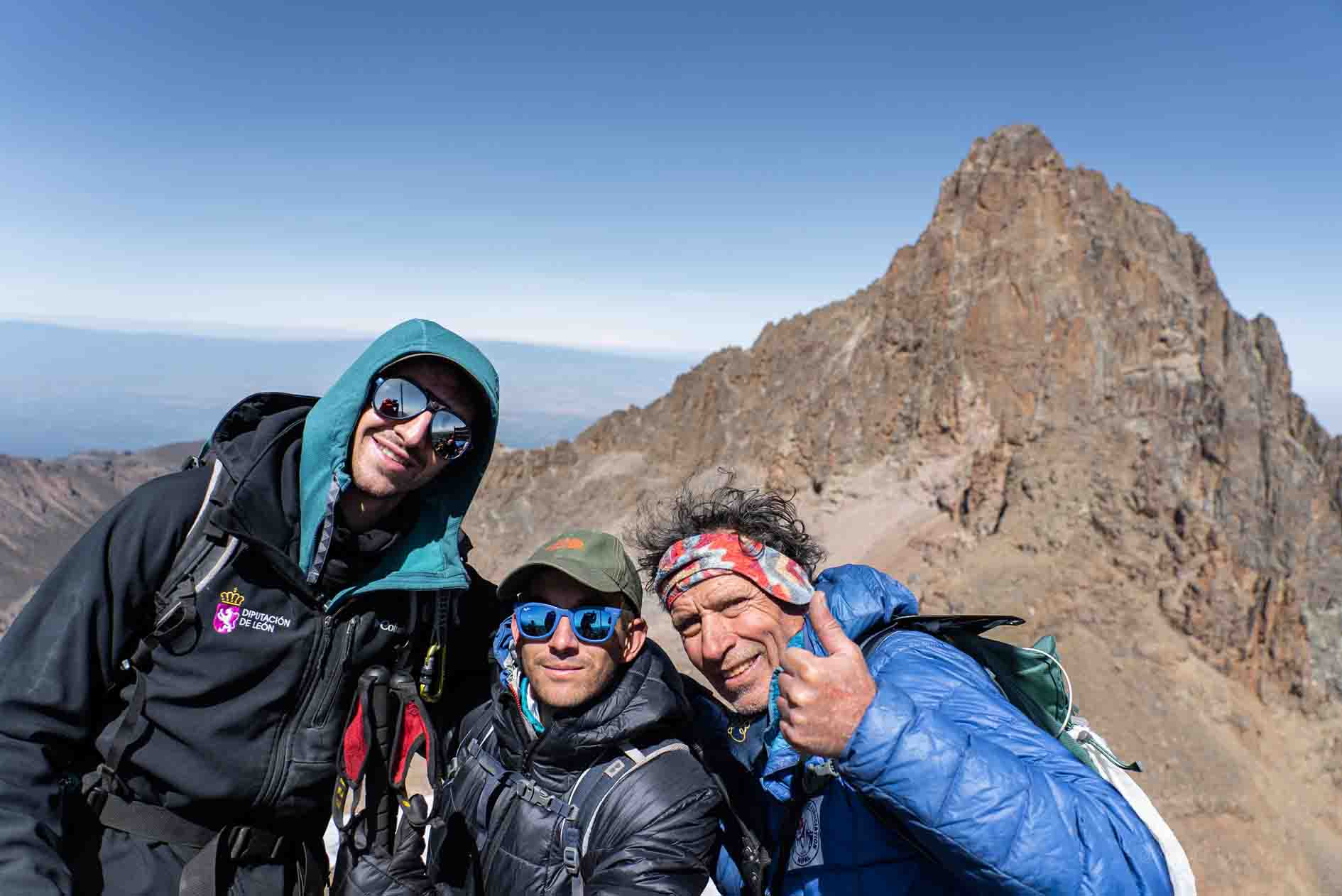Ascension Mont Kenya - Sommets Aveugles